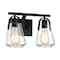Nuvo Fixture, Vanity, 2-Light, Incandescent, 60W, 120V, A19, Medium Base, Width: 14.13 60/7102 - alternate 2
